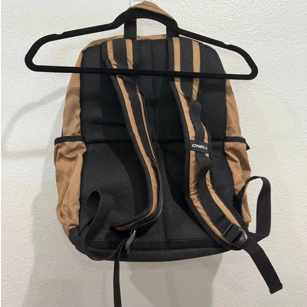 O'NEILL NWT $60 School Bag 28L in Dark Khaki Backpack Laptop Case